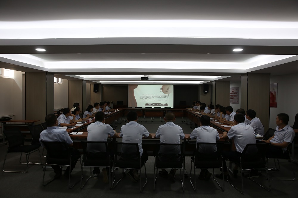 山西省節(jié)能中心有限公司黨支部開展“筑牢理想信念，嚴守紀律規(guī)矩”慶七一主題黨課